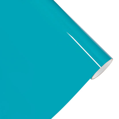 Car Sticker Bubble Free Vinyl Film Ultra Gloss Miami Blue PET Auto DIY Decal Vehicle Body Self Adhesive Sticker Car Accessories