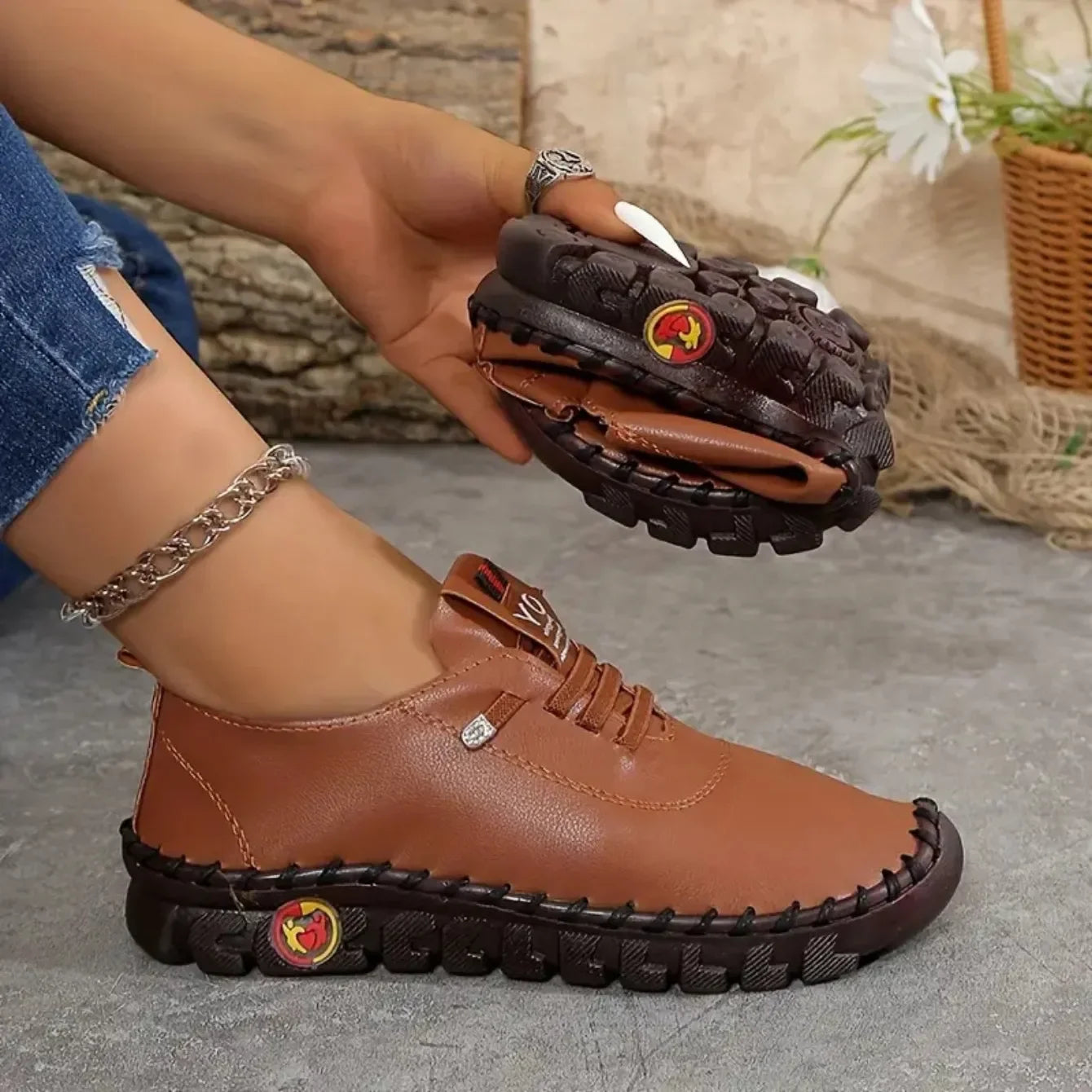 Women Sneakers National Tide Designer Mom Shoes for Women New Thick Bottom Fashion Sneakers Women Comfortable Outdoor Loafers