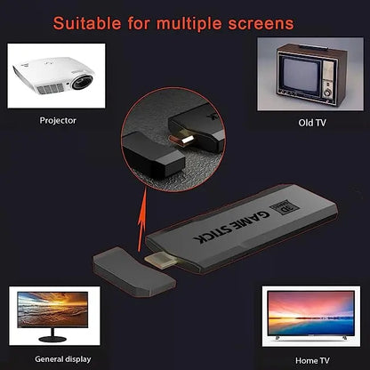 2024 NEW GD10 X2 Pro 4K HD Video Game Console 2.4G Double rechargeable Wireless Controller For 64GB 128G and 256G 58000 Games