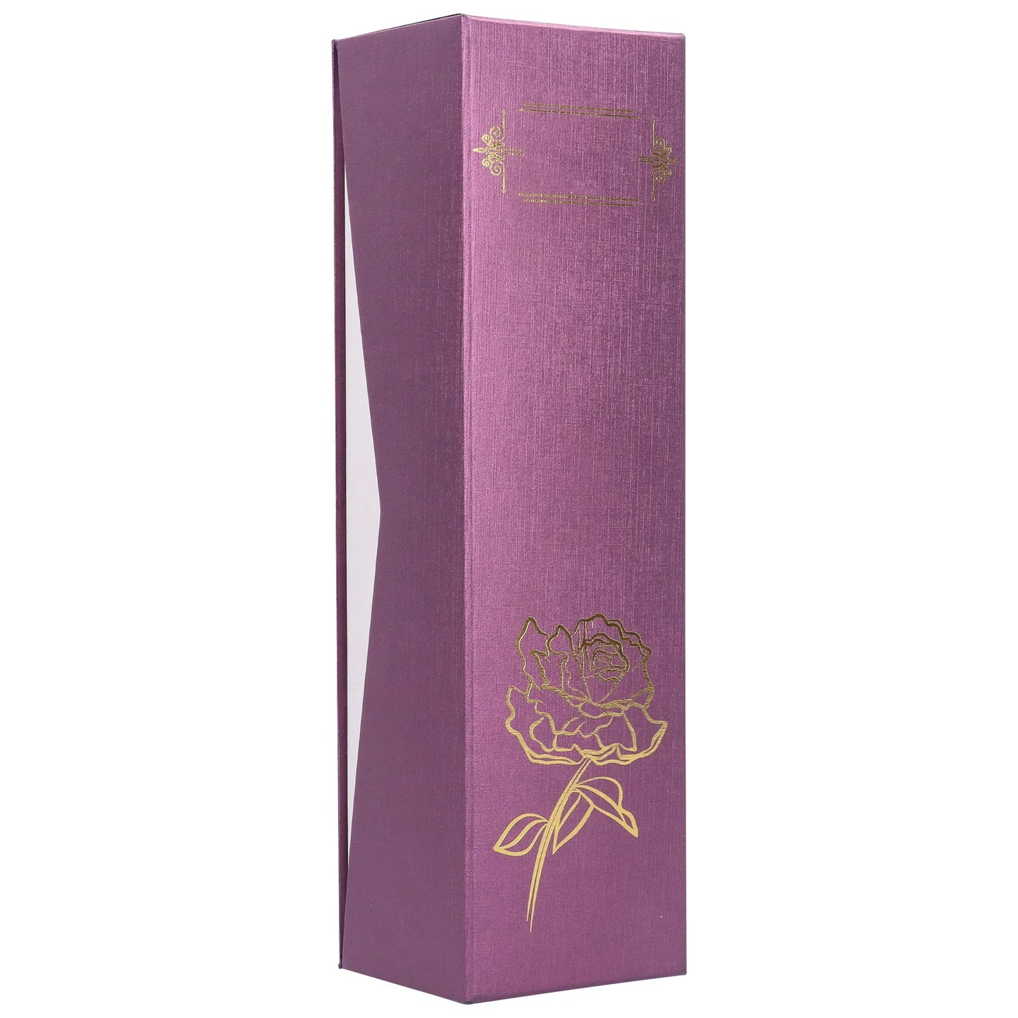 24K Gold‑Plated Rose Artificial Flower With Base Gift For Valentine's Day Mother's Day