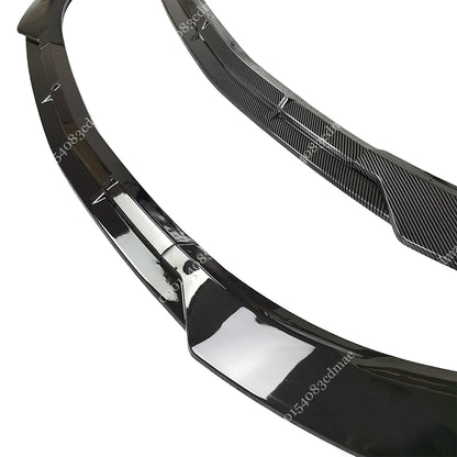 Front Bumper Splitter For Mercedes-Benz E Class W213 E260 E300 E43 AMG 4-Door 2017-2020 Pre-facelift Spoiler Diffuser Bodykits