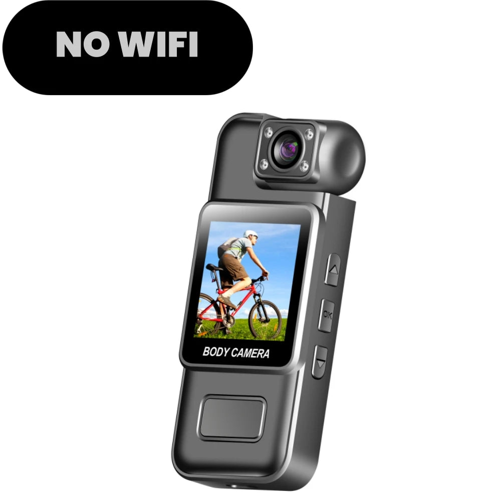 Ultra HD 8K Wifi Camera Digital Video Mini Portable Handheld Law Enforcement Recorder 180° Rotatable Lens Outdoor Sports Camera